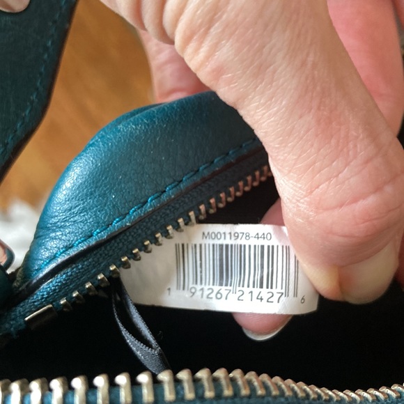 Marc Jacobs Zoom bag, rare discontinued color Deep Sea! - Picture 12 of 12